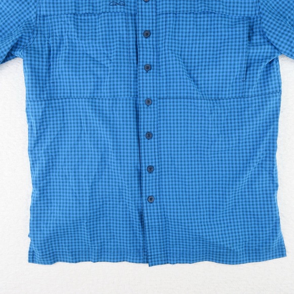 Gameguard‎ Outdoors Vented Shirt Mens Medium Blue Barnsley Hiking Fishing - Picture 4 of 12